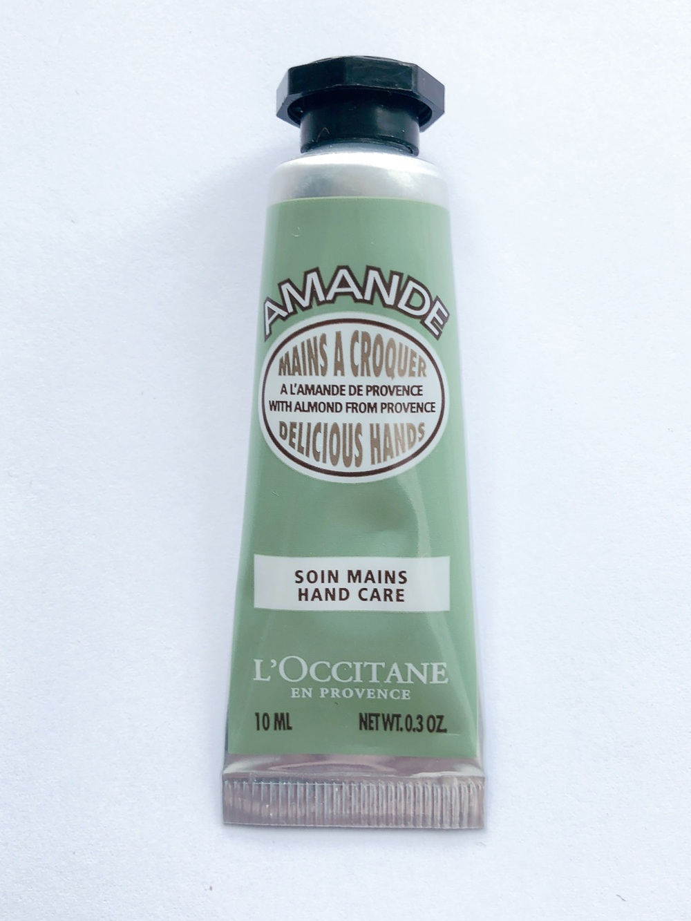 L'OCCITANE AMANDE handcream with almonds from France 10ml